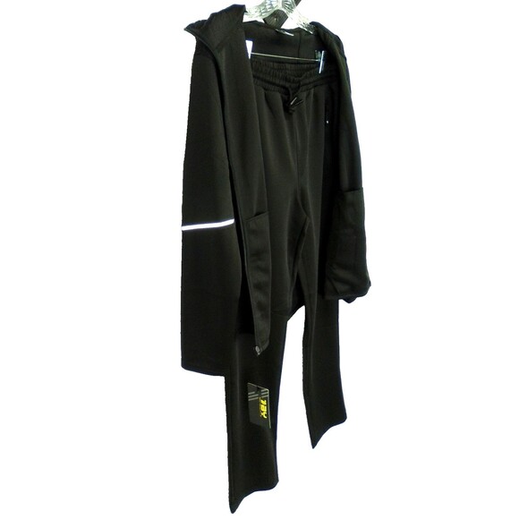 Tbmpoy Men's Hoodie Jacket Tracksuit 2 Pieces Jogging Suit Black Size Small - Picture 9 of 12